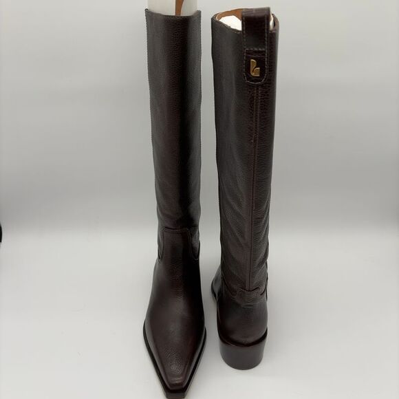 Larroude Florencia Boot In Brown Leather - Picture 3 of 6